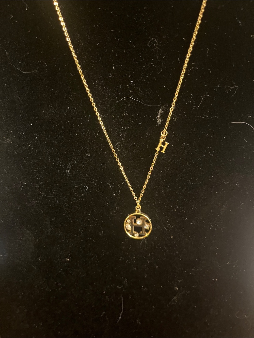 Brosway Chakra Gold-Tone Round Pendant Necklace with Crystal Accents